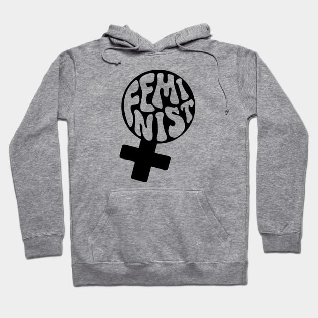 Feminist Symbol Hoodie by Pridish